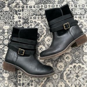 Lucky Brand Black Declann Boots